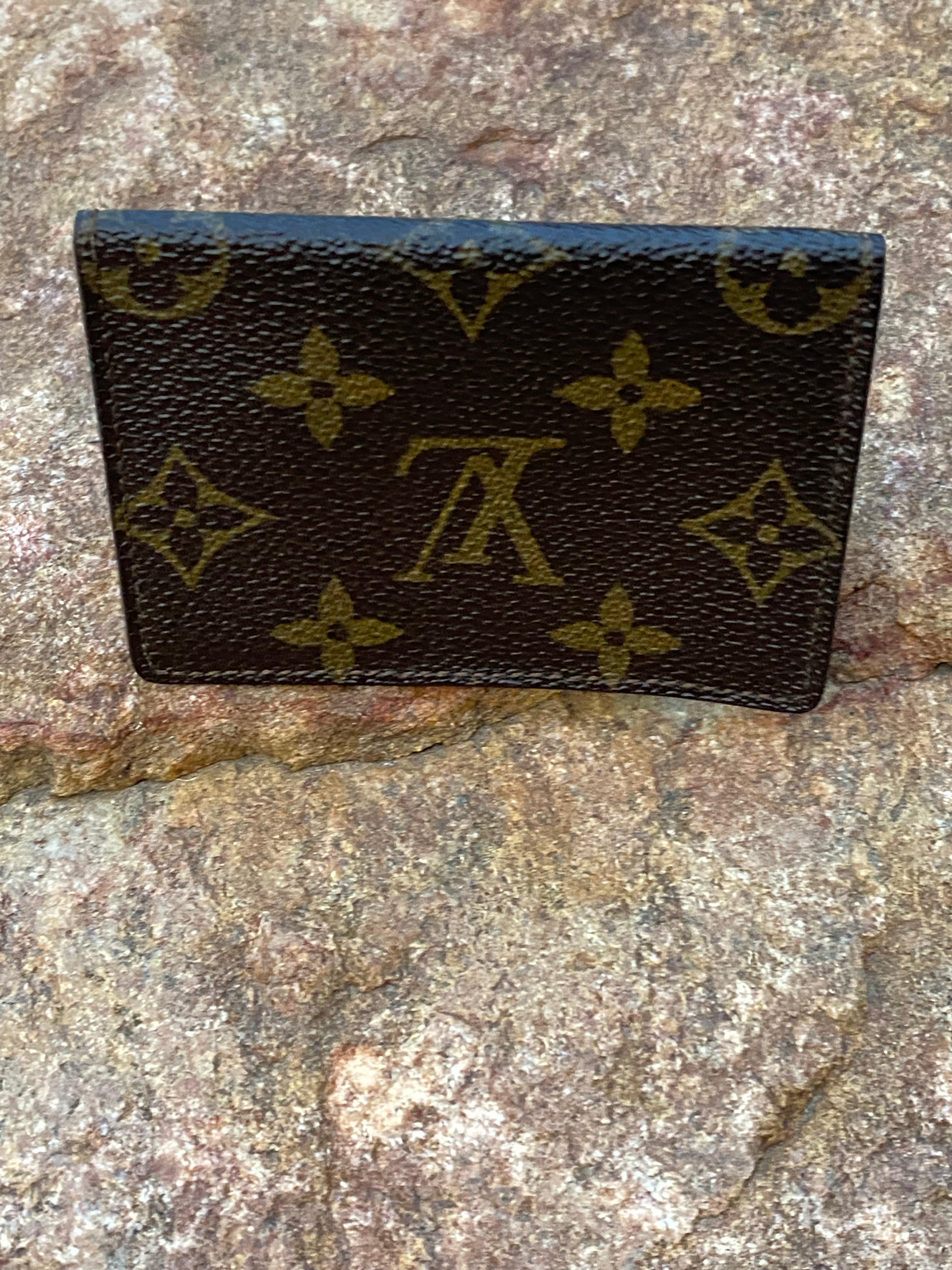 Perfect auth. Louis Vuitton LV credit business card holder case wallet –  Rare Eye Candy